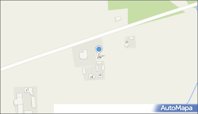Erminów, Erminów, 19a, mapa Erminów