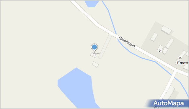 Ernestowo, Ernestowo, 11, mapa Ernestowo
