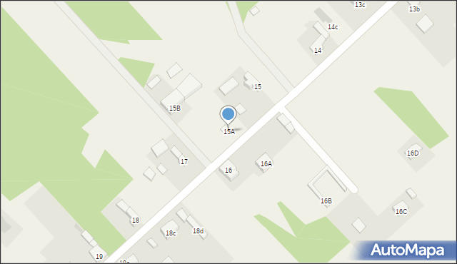 Eufeminów, Eufeminów, 15A, mapa Eufeminów