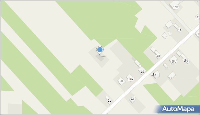 Eufeminów, Eufeminów, 20a, mapa Eufeminów