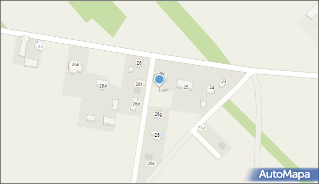 Eufeminów, Eufeminów, 26e, mapa Eufeminów