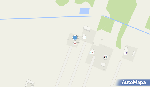 Ewelinów, Ewelinów, 11, mapa Ewelinów