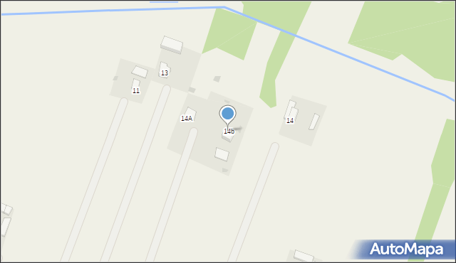 Ewelinów, Ewelinów, 14b, mapa Ewelinów