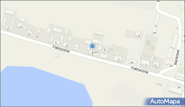 Dobre, Fabryczna, 6, mapa Dobre