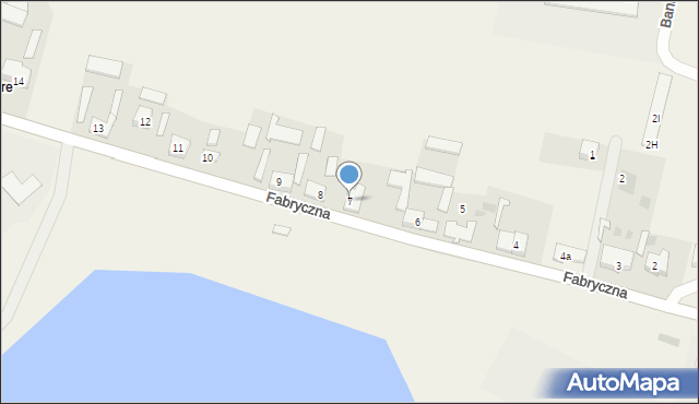Dobre, Fabryczna, 7, mapa Dobre