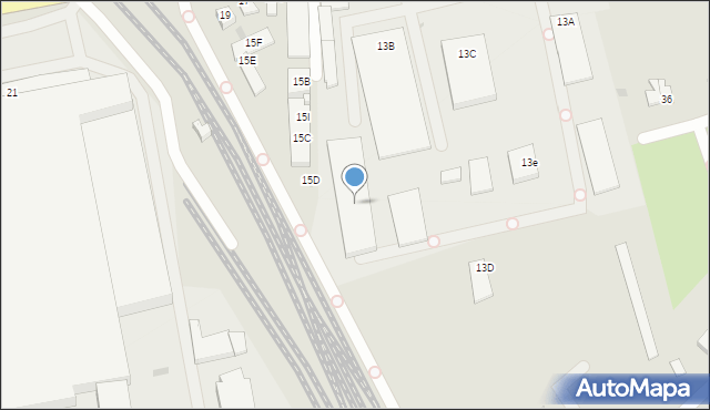 Dobre Miasto, Fabryczna, 13f, mapa Dobre Miasto