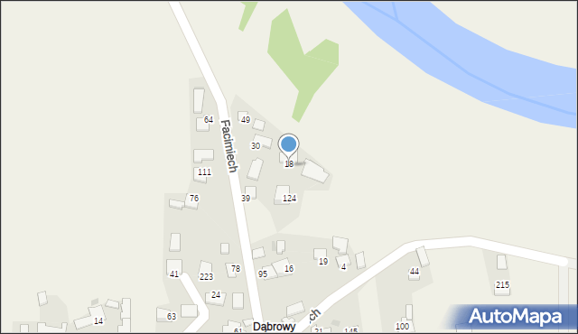 Facimiech, Facimiech, 18, mapa Facimiech