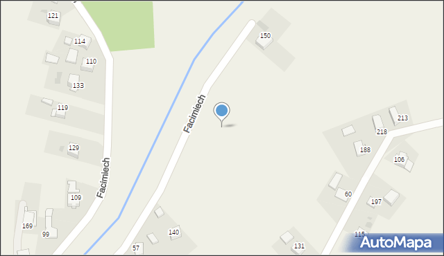 Facimiech, Facimiech, 253, mapa Facimiech