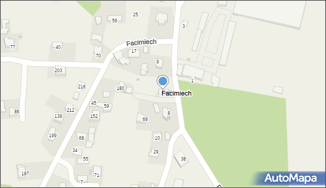 Facimiech, Facimiech, 47, mapa Facimiech