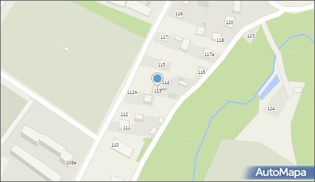 Fajsławice, Fajsławice, 113, mapa Fajsławice