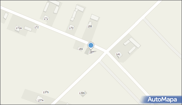 Fajsławice, Fajsławice, 167, mapa Fajsławice