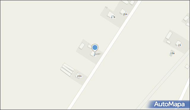 Fajsławice, Fajsławice, 17, mapa Fajsławice
