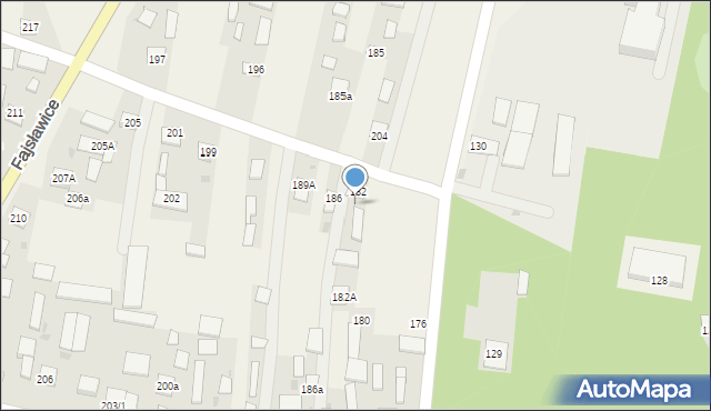 Fajsławice, Fajsławice, 183, mapa Fajsławice