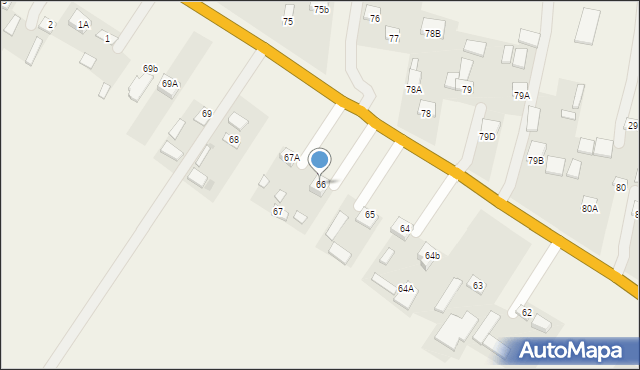 Fajsławice, Fajsławice, 66, mapa Fajsławice