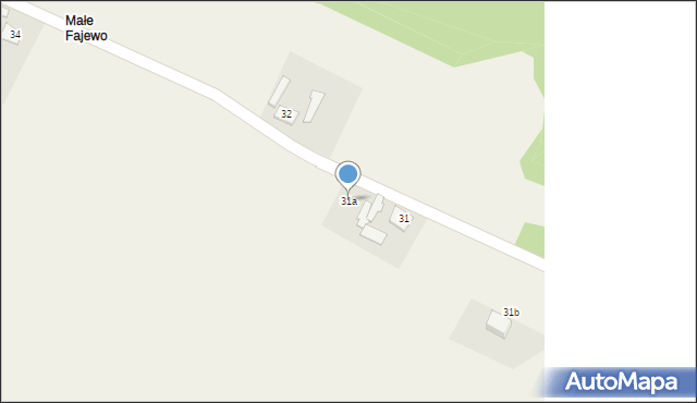 Falborz-Kolonia, Falborz-Kolonia, 31a, mapa Falborz-Kolonia