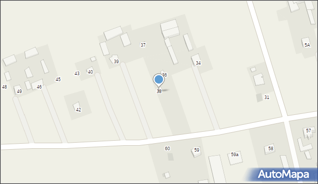 Falęcice-Wola, Falęcice-Wola, 38, mapa Falęcice-Wola