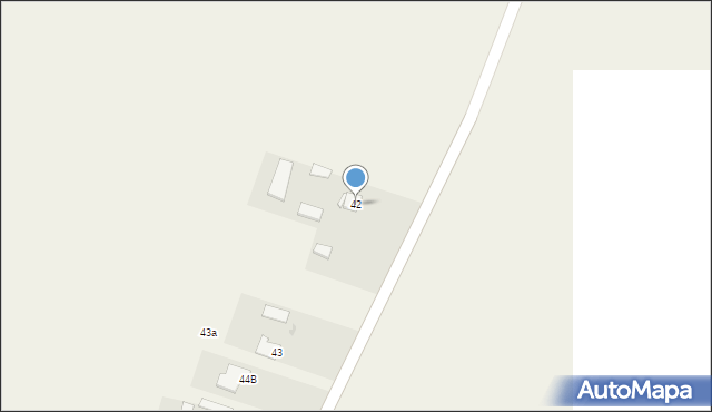 Falęcin, Falęcin, 42, mapa Falęcin