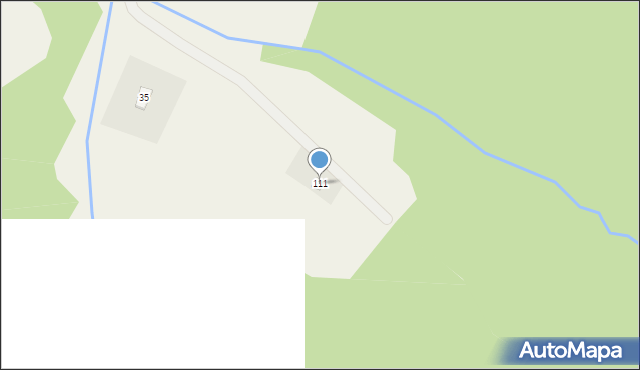 Falejówka, Falejówka, 111, mapa Falejówka