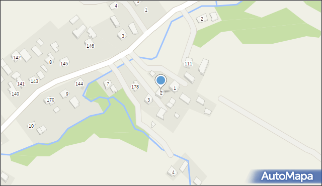 Falejówka, Falejówka, 2, mapa Falejówka