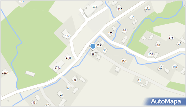 Falejówka, Falejówka, 38, mapa Falejówka