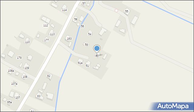 Falejówka, Falejówka, 60, mapa Falejówka