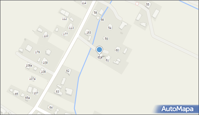Falejówka, Falejówka, 61a, mapa Falejówka