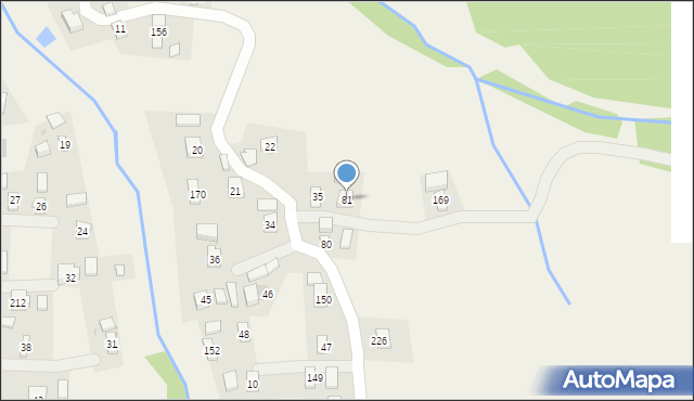 Faliszówka, Faliszówka, 81, mapa Faliszówka