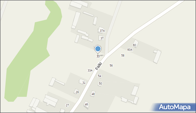 Falki, Falki, 33, mapa Falki