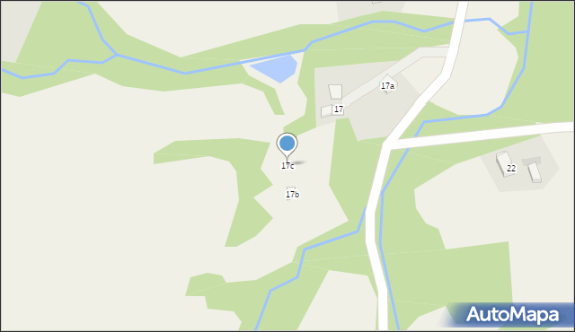 Falkowa, Falkowa, 17c, mapa Falkowa