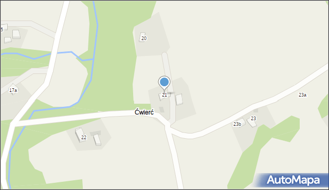 Falkowa, Falkowa, 21, mapa Falkowa