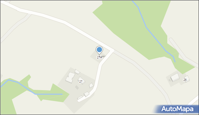 Falkowa, Falkowa, 27A, mapa Falkowa