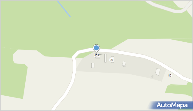 Falkowa, Falkowa, 85A, mapa Falkowa