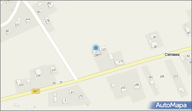 Fałkowice, Fałkowice, 139, mapa Fałkowice