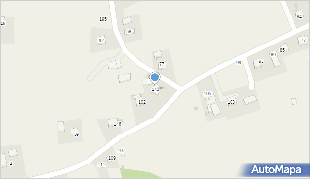 Fałkowice, Fałkowice, 17a, mapa Fałkowice