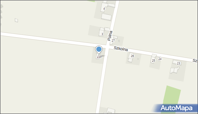 Fałkowice, Fałkowice, 110, mapa Fałkowice