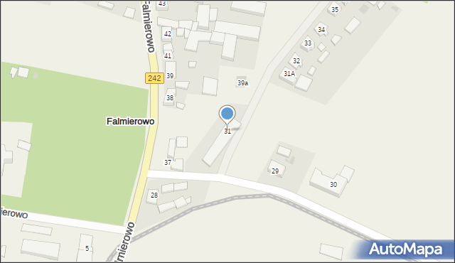 Falmierowo, Falmierowo, 31, mapa Falmierowo