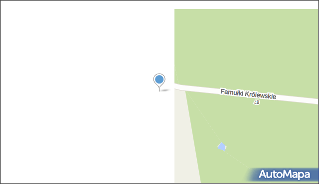 Famułki Królewskie, Famułki Królewskie, 49, mapa Famułki Królewskie