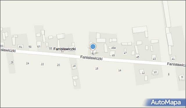 Fanisławiczki, Fanisławiczki, 51, mapa Fanisławiczki