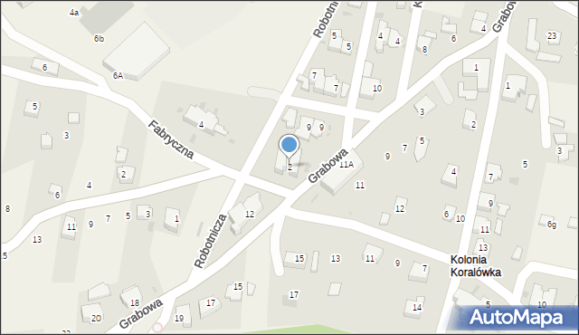 Goleszów, Fabryczna, 2, mapa Goleszów