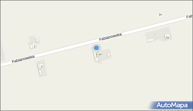 Kowalew, Fabianowska, 2, mapa Kowalew