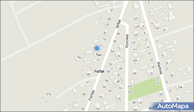 Łuków, Farfak, 75, mapa Łuków
