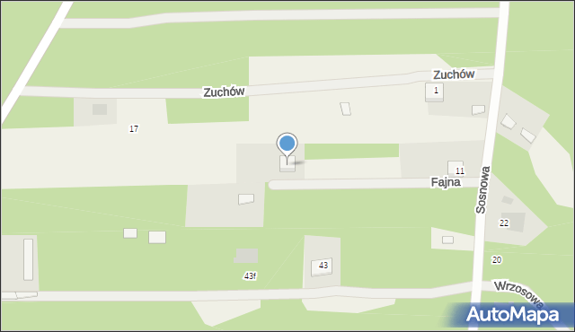 Markowszczyzna, Fajna, 10, mapa Markowszczyzna