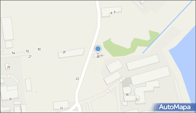 Niedomice, Fabryczna, 46, mapa Niedomice