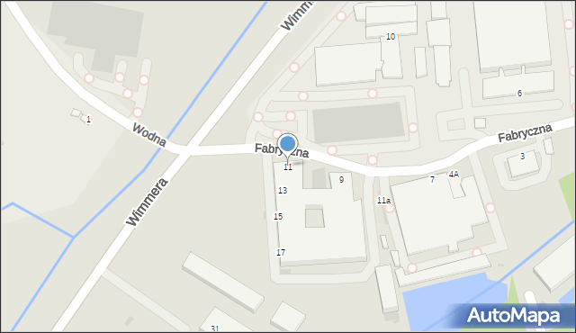 Niepołomice, Fabryczna, 11, mapa Niepołomice