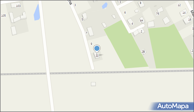 Orle, Familijna, 11, mapa Orle