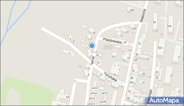 Sochaczew, Farna, 15, mapa Sochaczew