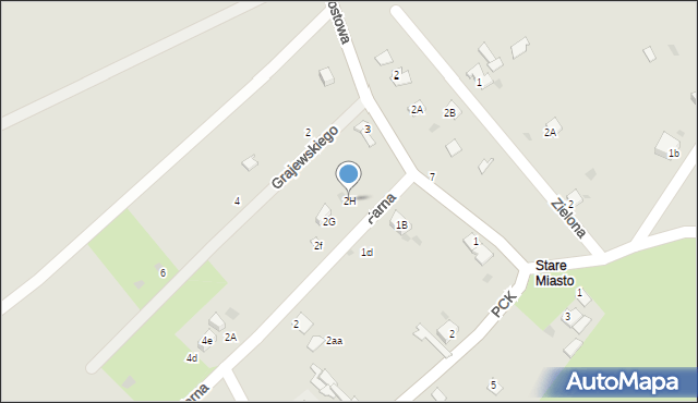 Świecie, Farna, 2H, mapa Świecie