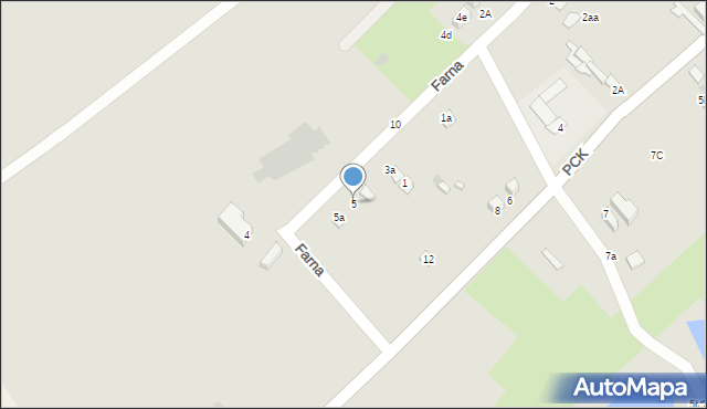 Świecie, Farna, 5, mapa Świecie