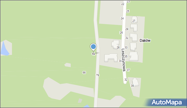 Warszawa, Fabryczna, 64, mapa Warszawy