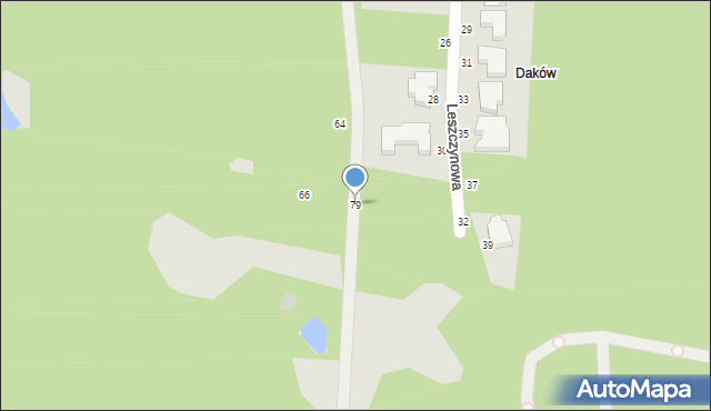 Warszawa, Fabryczna, 79, mapa Warszawy